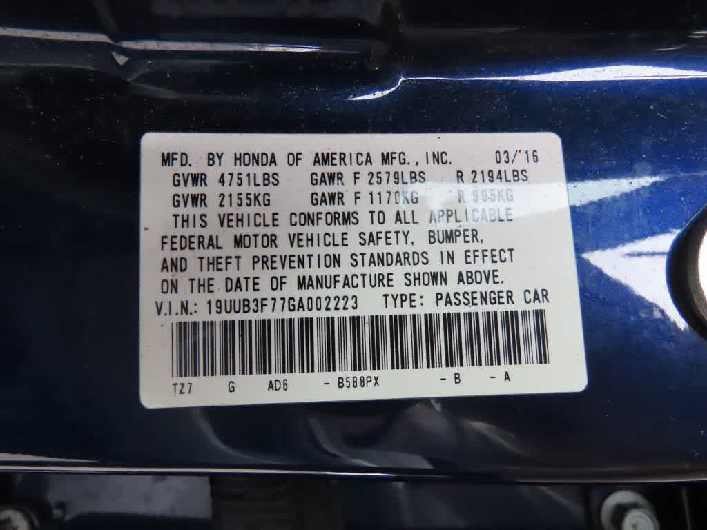 2016 Acura TLX V6 Advance