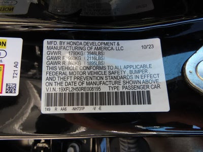 2024 Honda Civic Hatchback LX