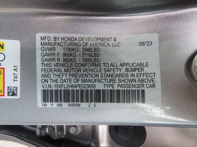2023 Honda Civic Hatchback Sport