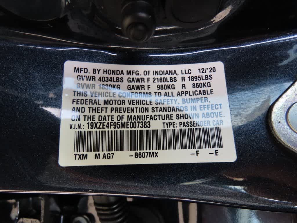 2021 Honda Insight Touring