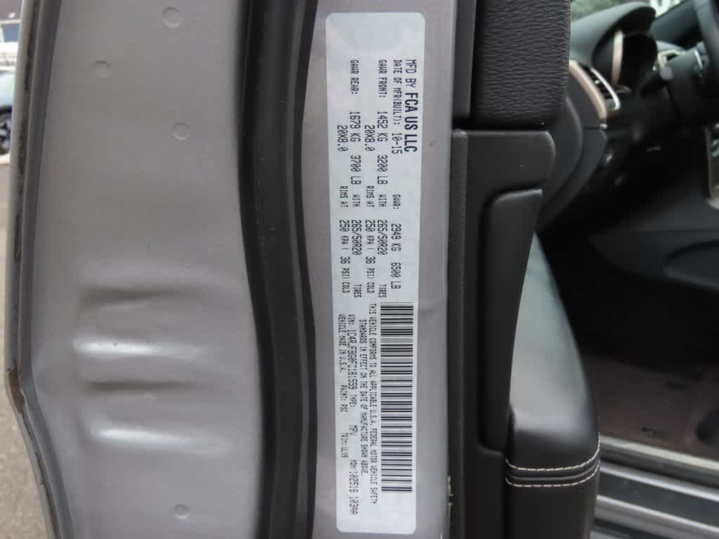 2015 Jeep Grand Cherokee Limited