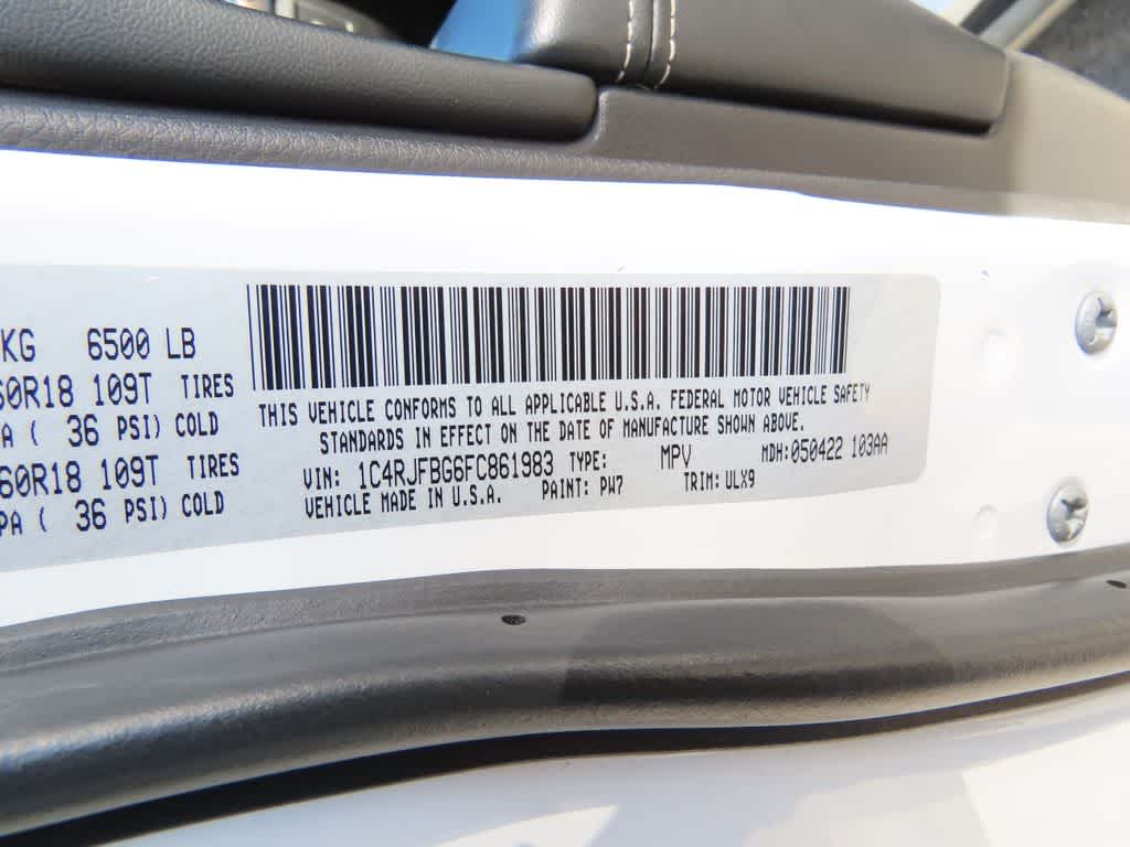 2015 Jeep Grand Cherokee Limited
