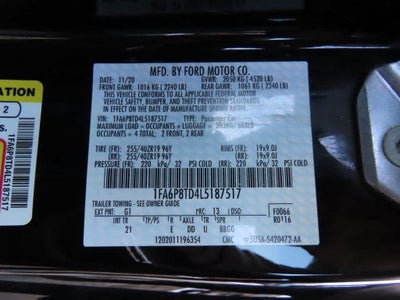 2020 Ford Mustang EcoBoost