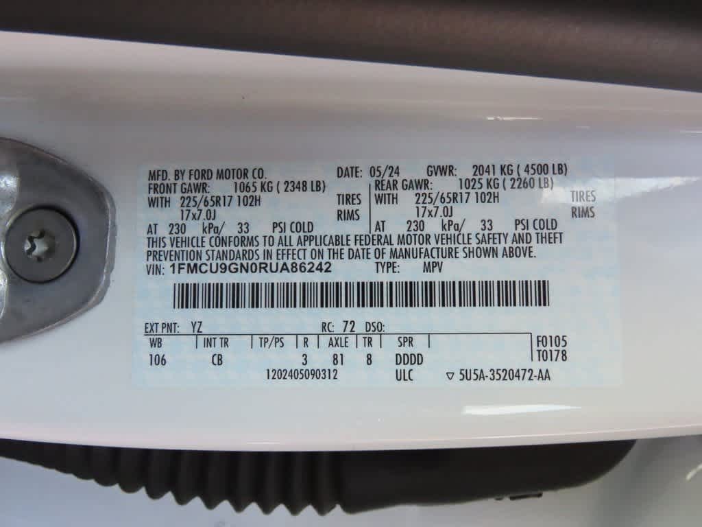 2024 Ford Escape Active