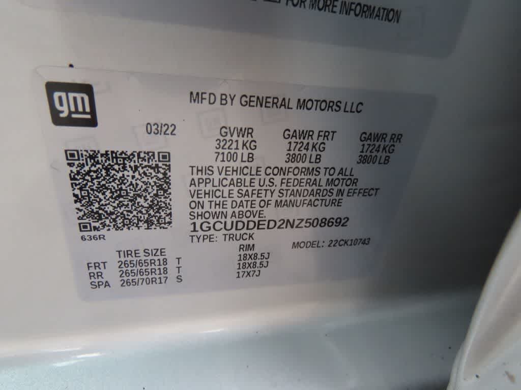 2022 Chevrolet Silverado 1500 LT