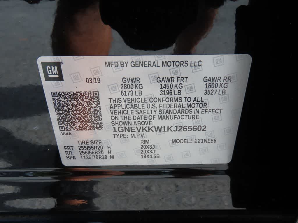 2019 Chevrolet Traverse Premier