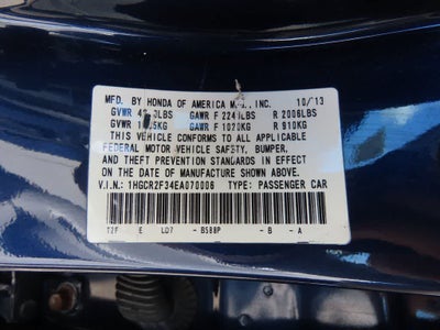 2014 Honda Accord LX