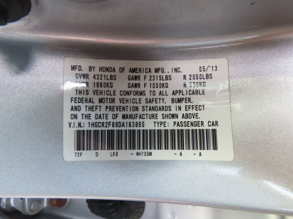 2013 Honda Accord Base