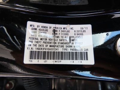 2014 Honda Accord Base