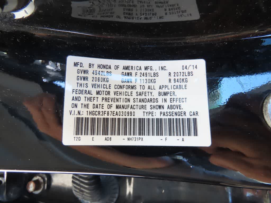 2014 Honda Accord Base