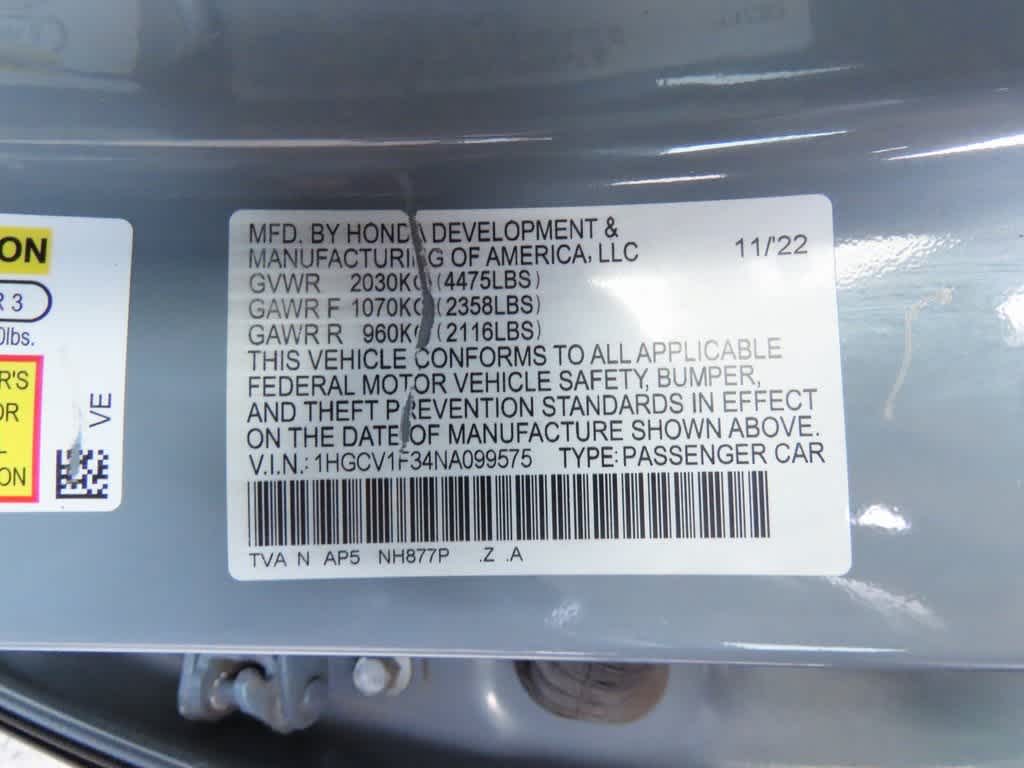 2022 Honda Accord Sport