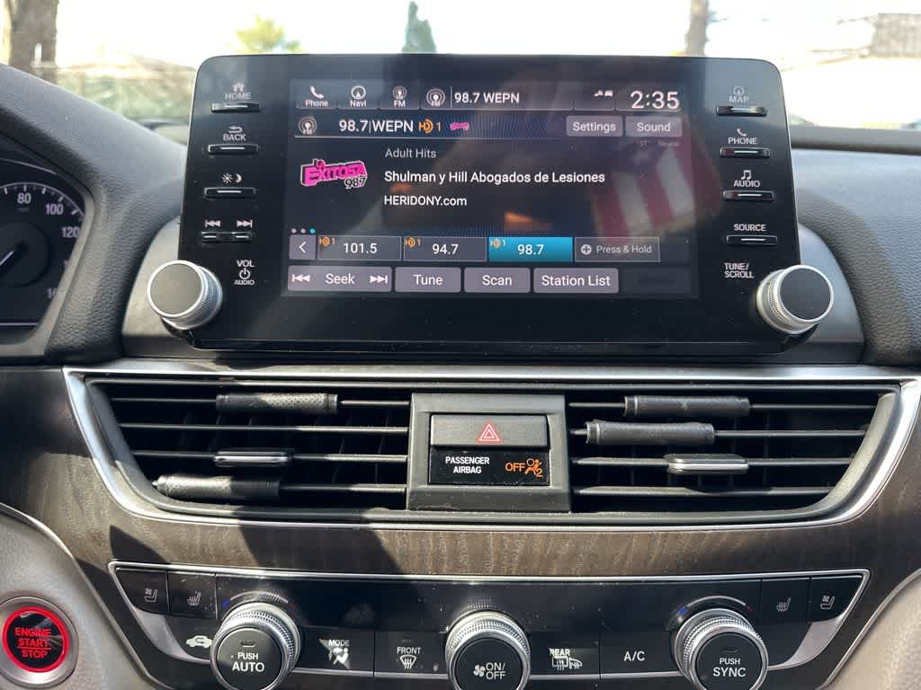 2018 Honda Accord Sedan Touring 1.5T