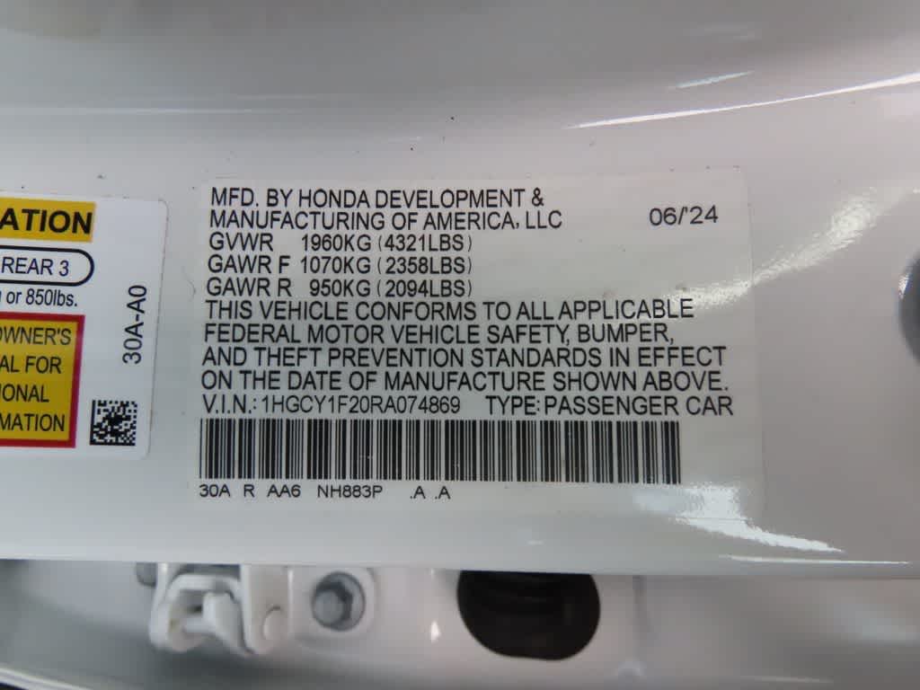 2024 Honda Accord LX