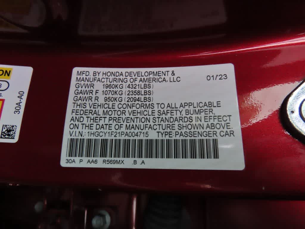 2023 Honda Accord LX