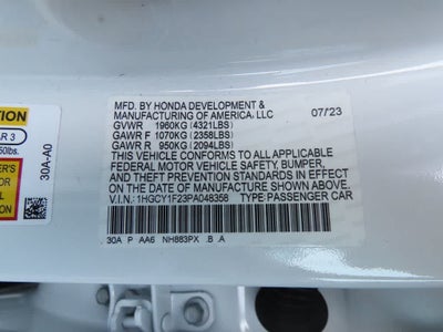2023 Honda Accord LX