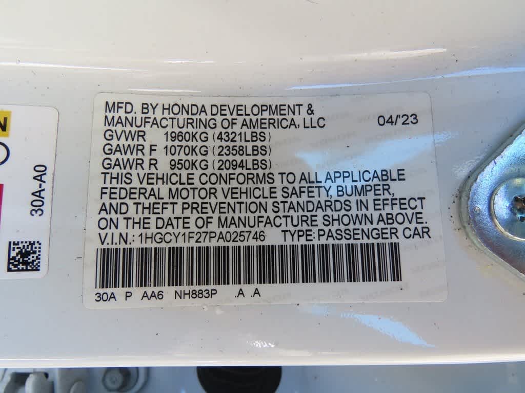 2023 Honda Accord LX