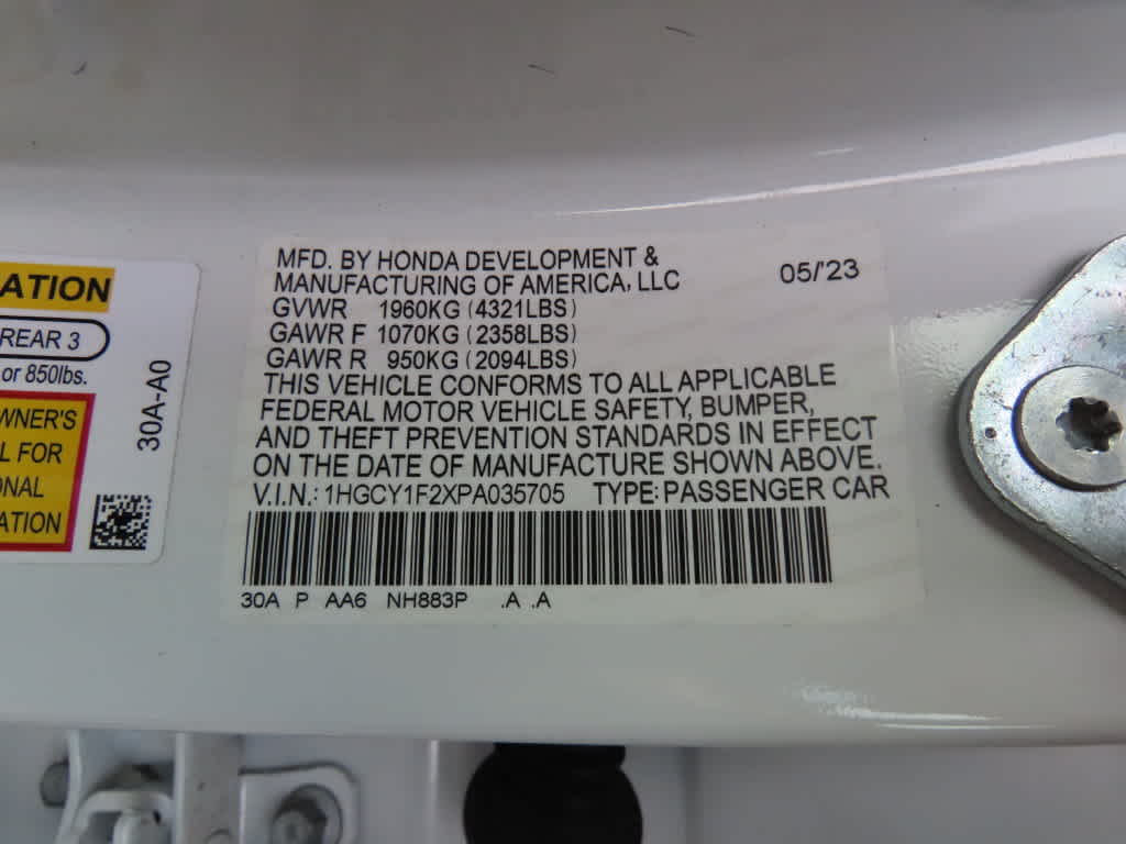 2023 Honda Accord LX