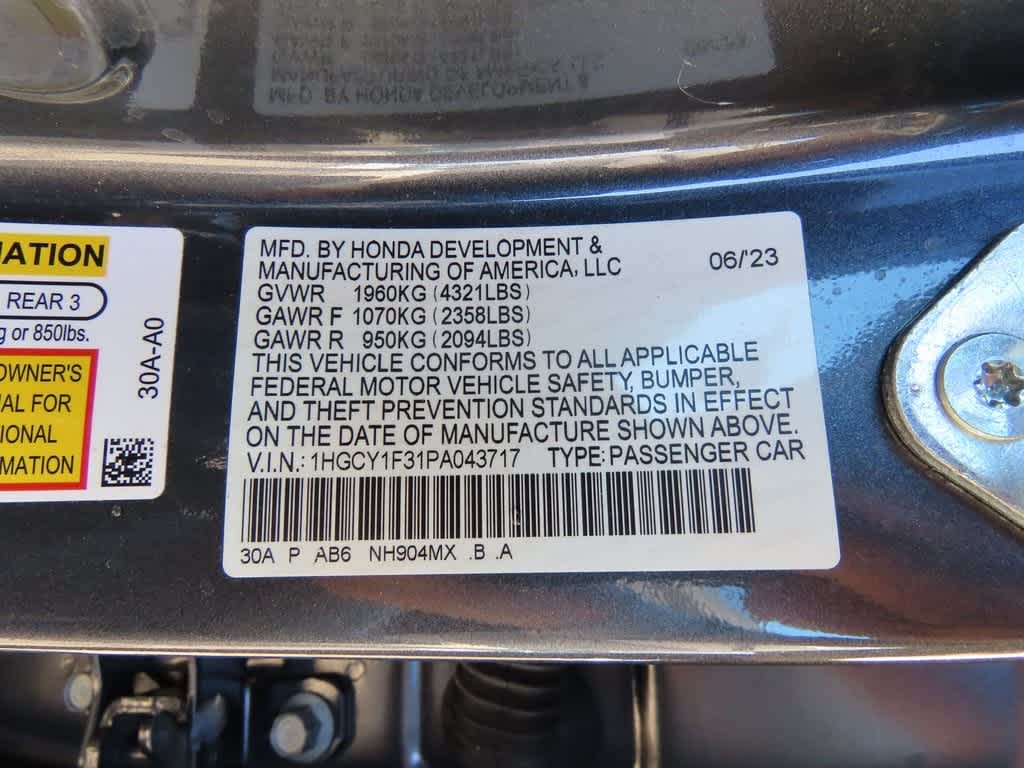 2023 Honda Accord Base