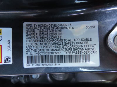 2023 Honda Accord Base