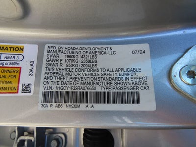 2024 Honda Accord EX