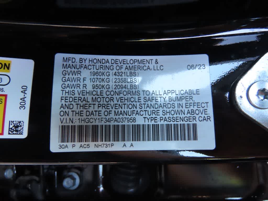 2023 Honda Accord EX