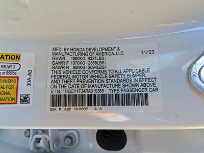 2024 Honda Accord EX