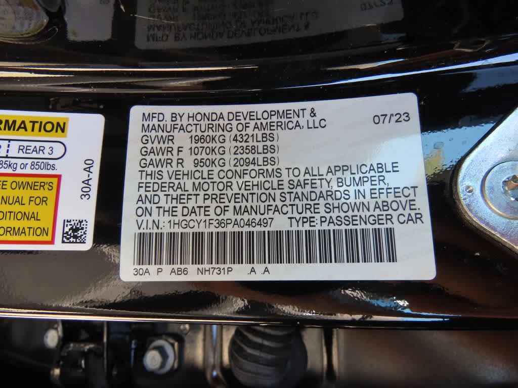 2023 Honda Accord Base