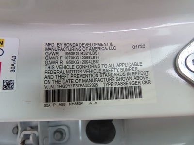 2023 Honda Accord EX