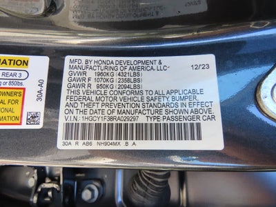 2024 Honda Accord EX