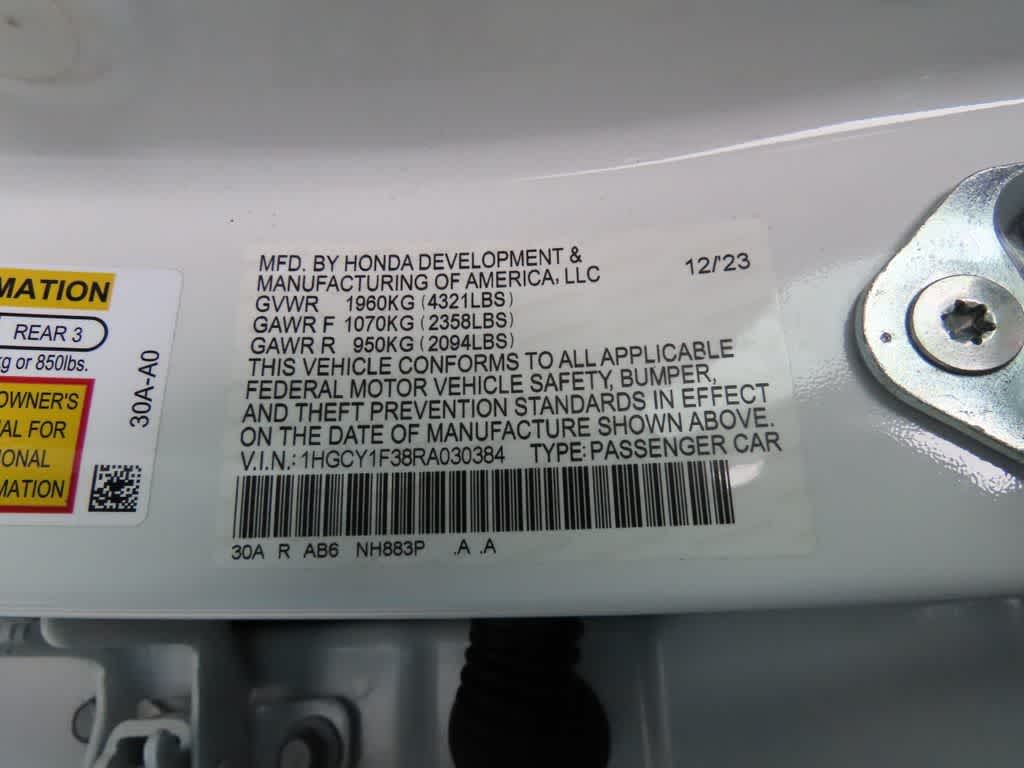 2024 Honda Accord EX