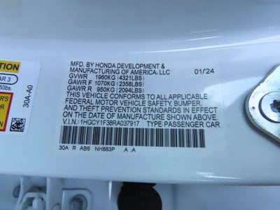 2024 Honda Accord EX