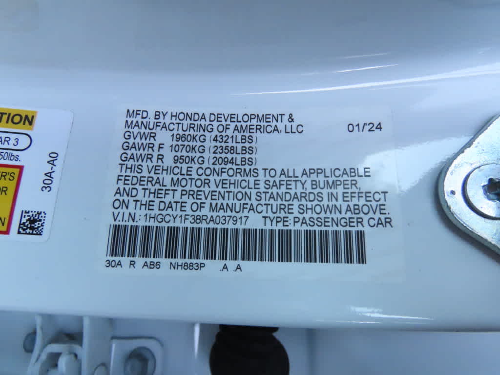 2024 Honda Accord EX