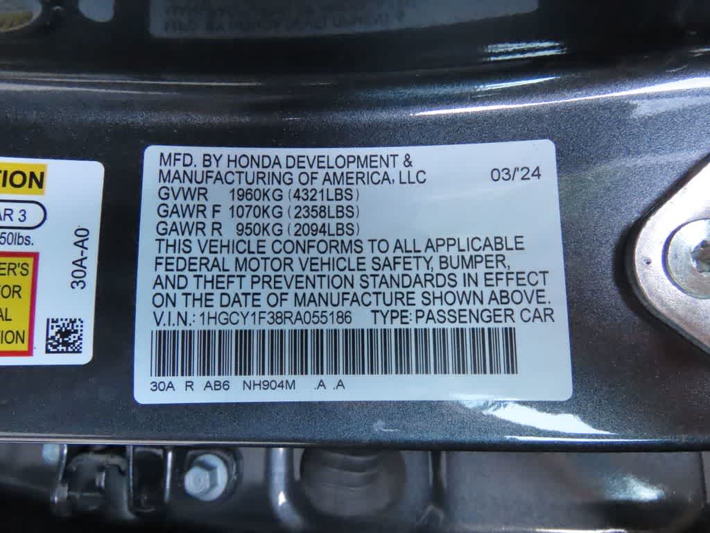 2024 Honda Accord EX