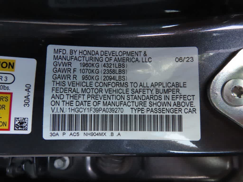 2023 Honda Accord Base