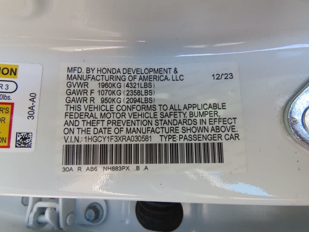 2024 Honda Accord EX