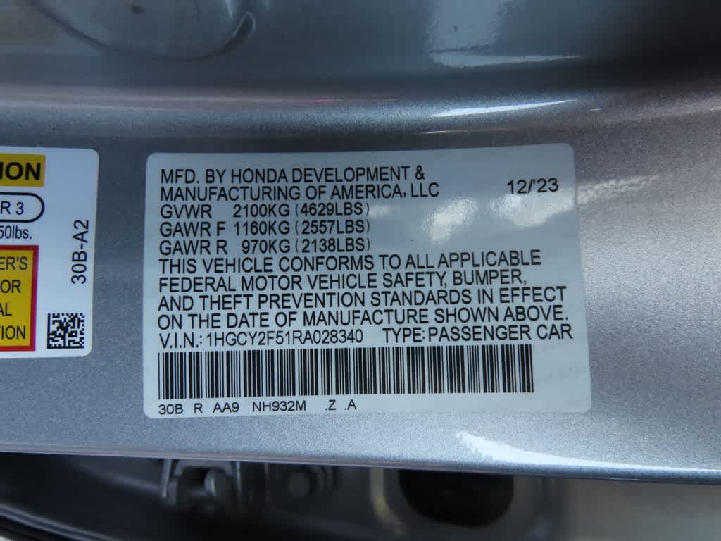 2024 Honda Accord Hybrid Sport