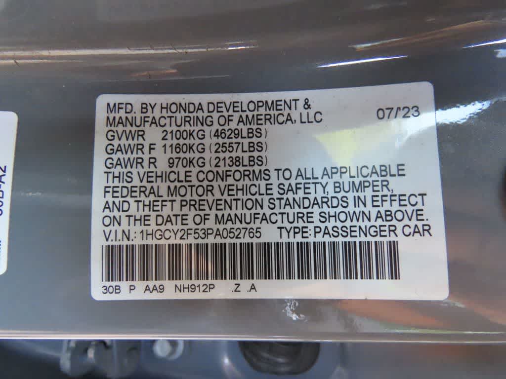 2023 Honda Accord Hybrid Sport
