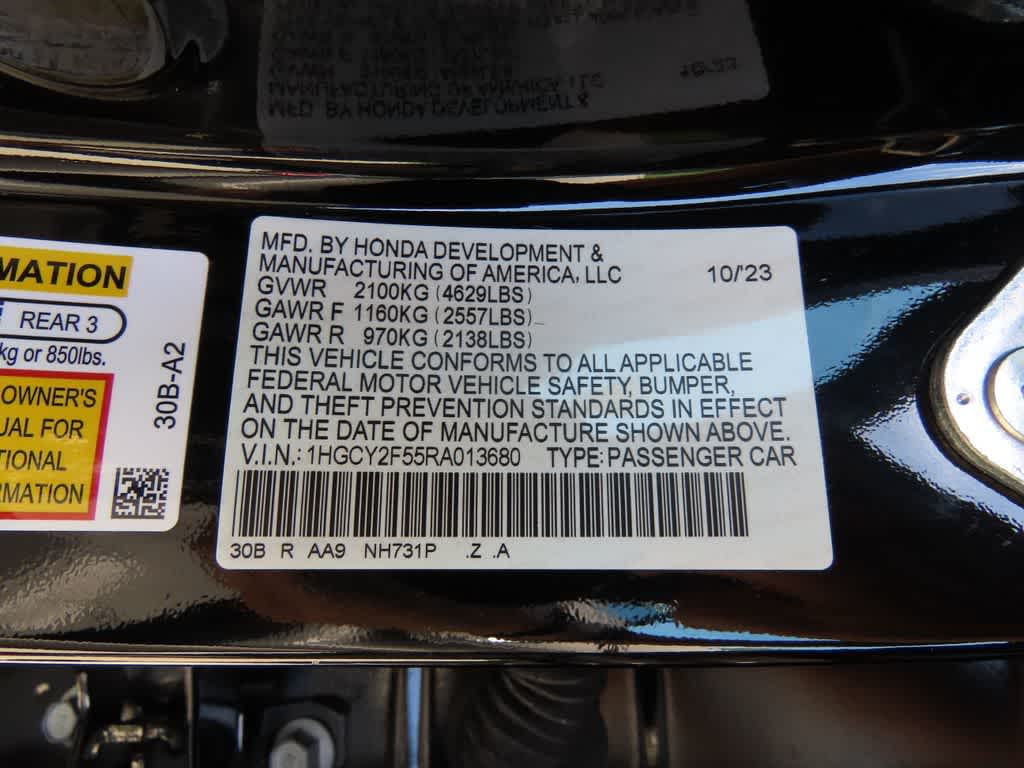 2024 Honda Accord Hybrid Sport