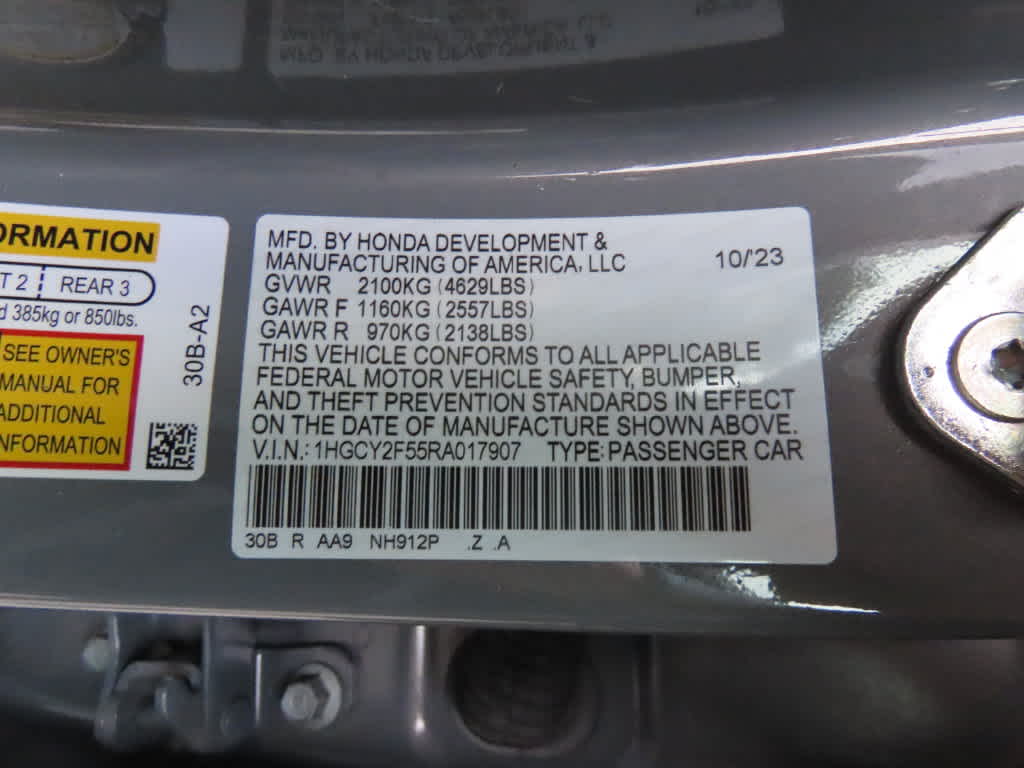 2024 Honda Accord Hybrid Sport
