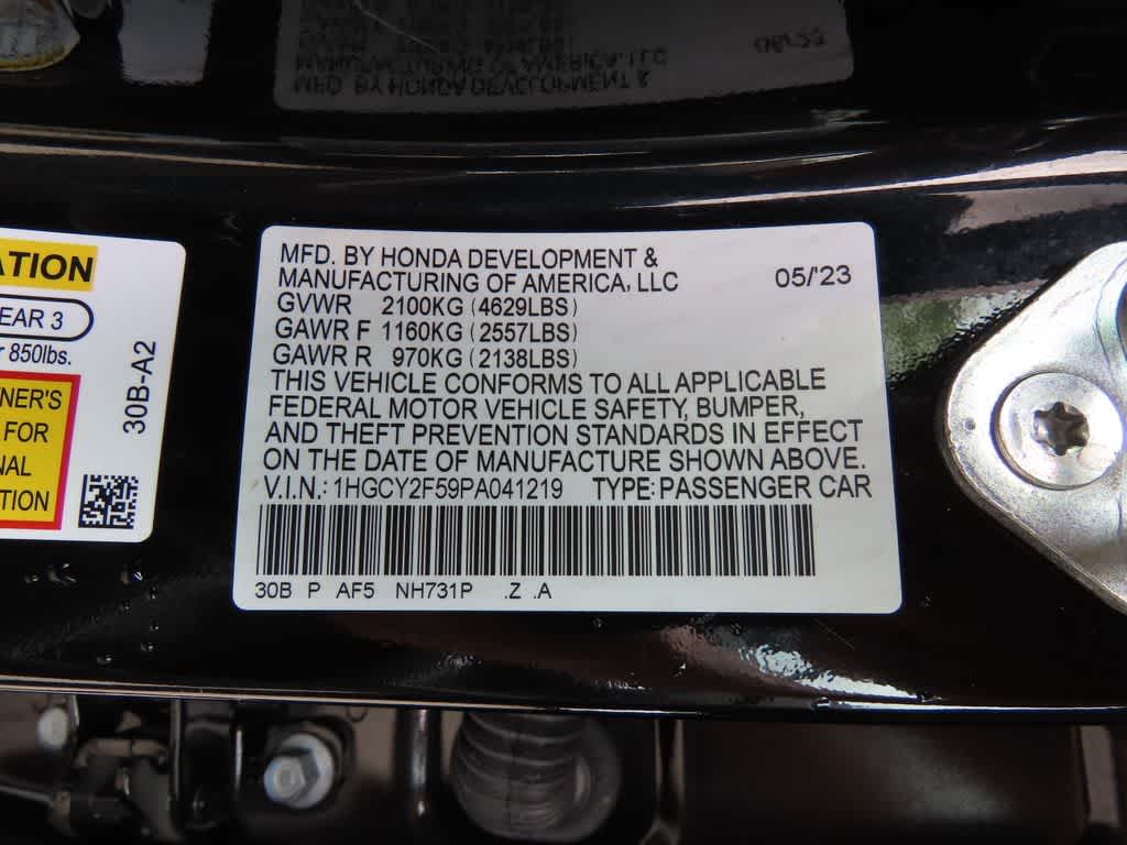 2023 Honda Accord Hybrid Base