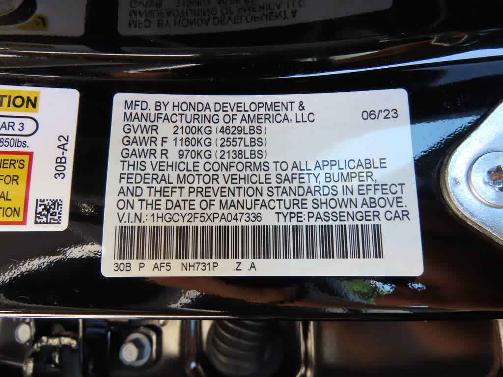 2023 Honda Accord Hybrid Base