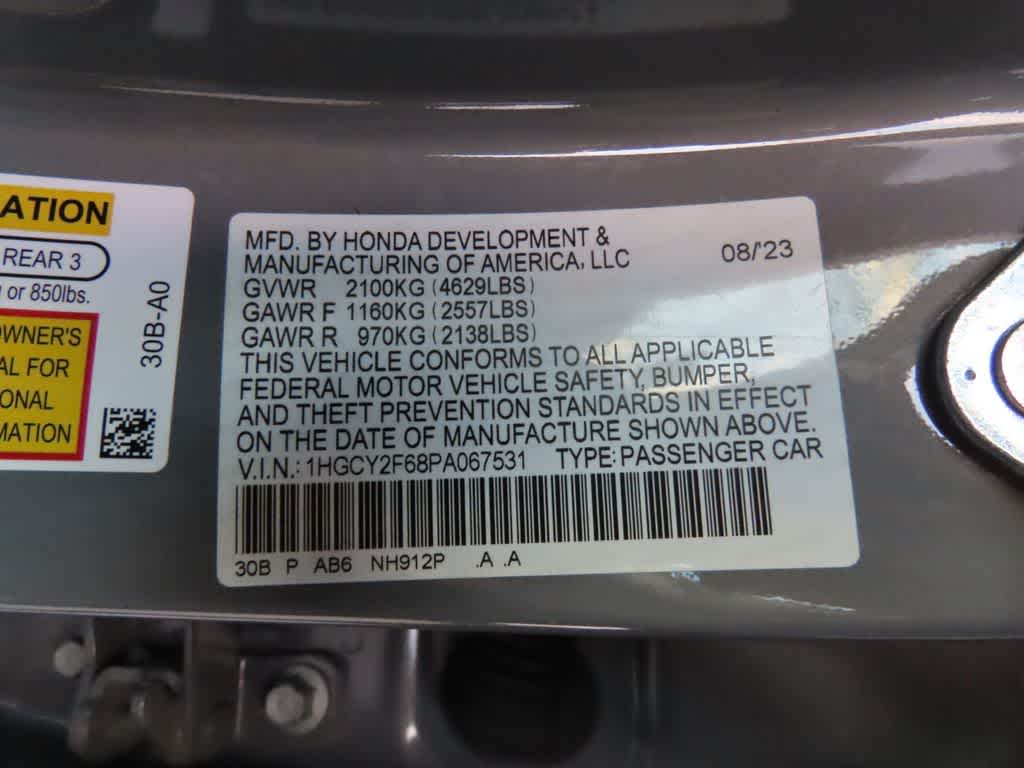 2023 Honda Accord Hybrid EX-L