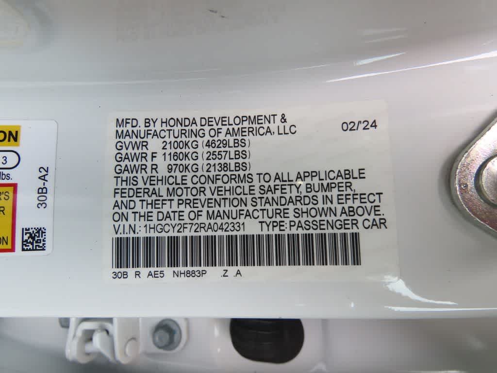 2024 Honda Accord Hybrid Sport-L