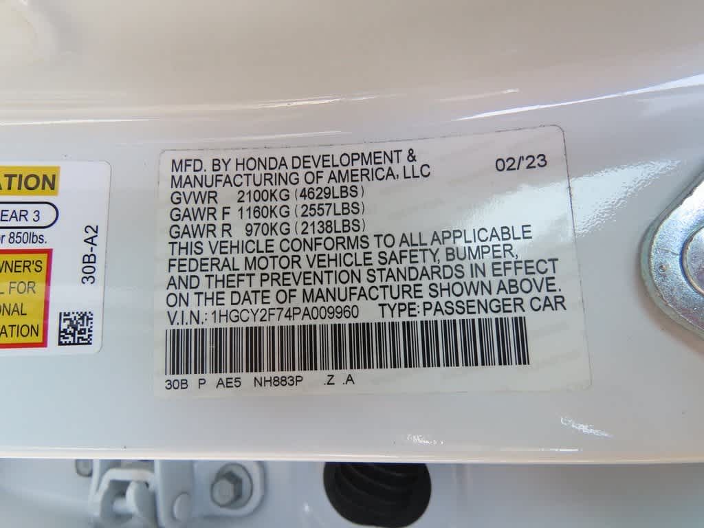 2023 Honda Accord Hybrid Sport-L