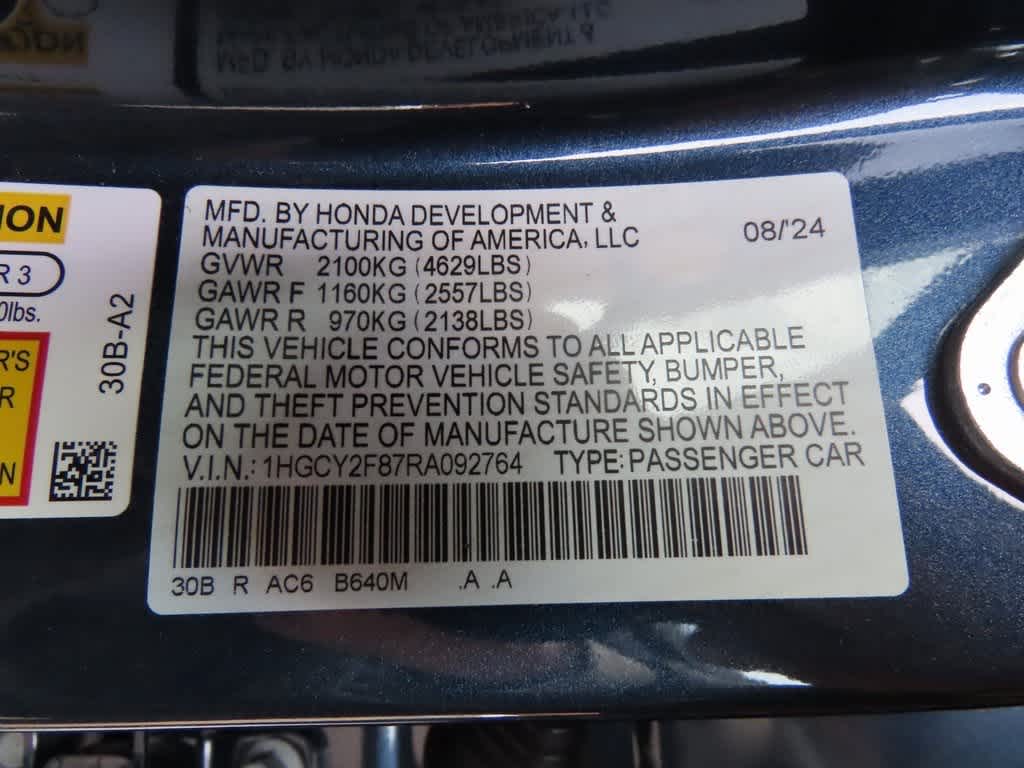 2024 Honda Accord Hybrid Touring
