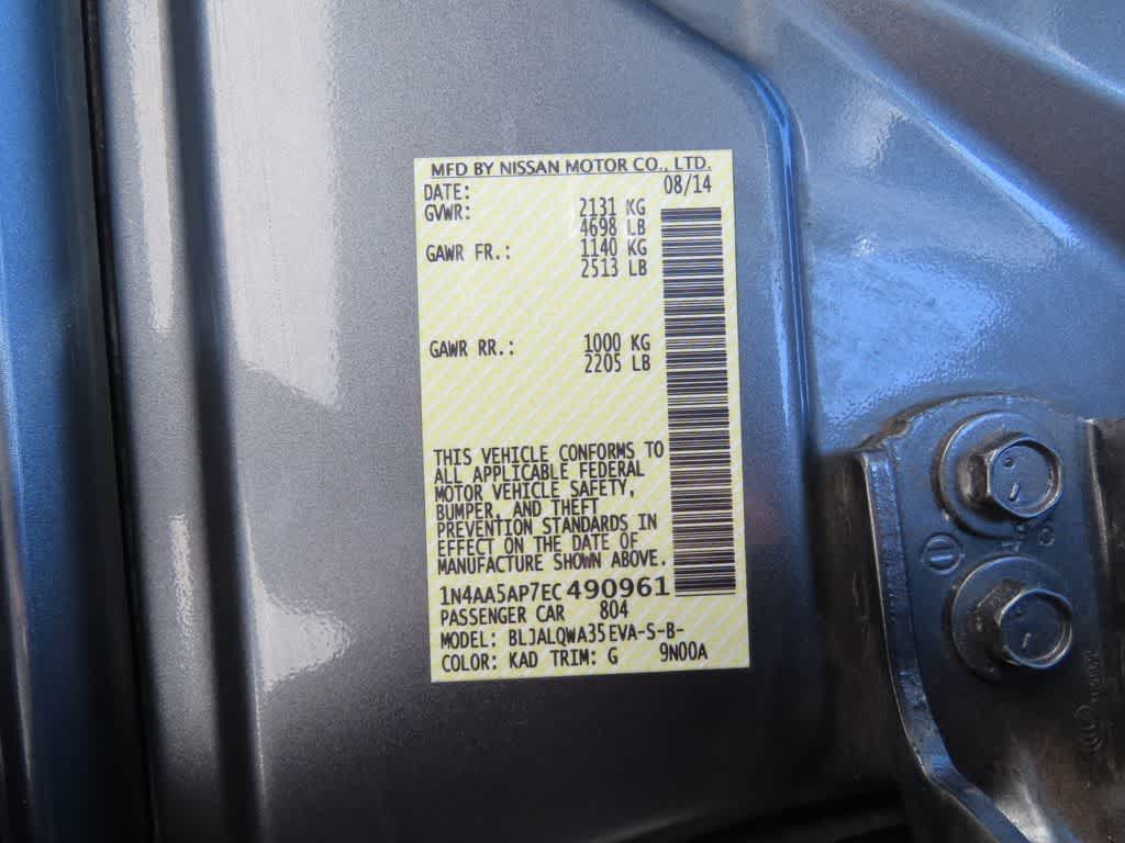 2014 Nissan Maxima 3.5 SV