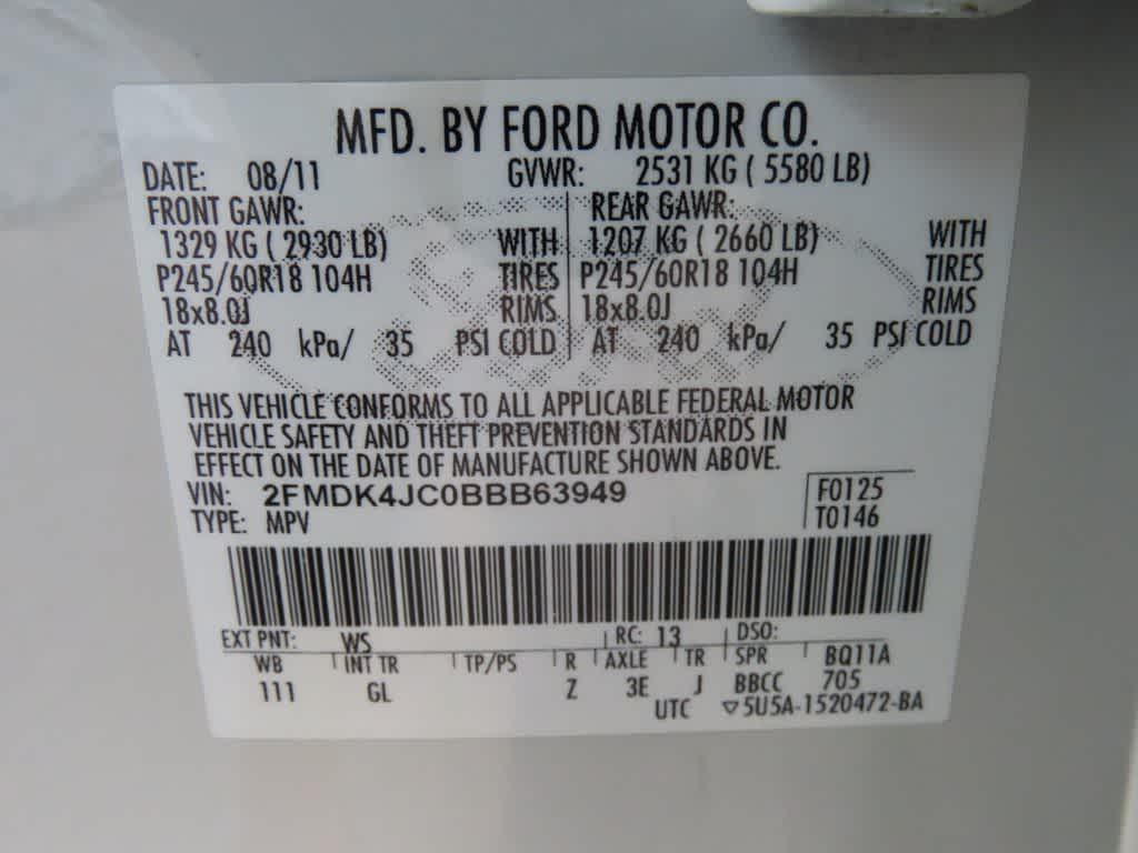 2011 Ford Edge SEL