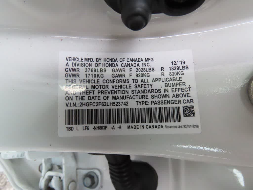 2020 Honda Civic Sedan LX