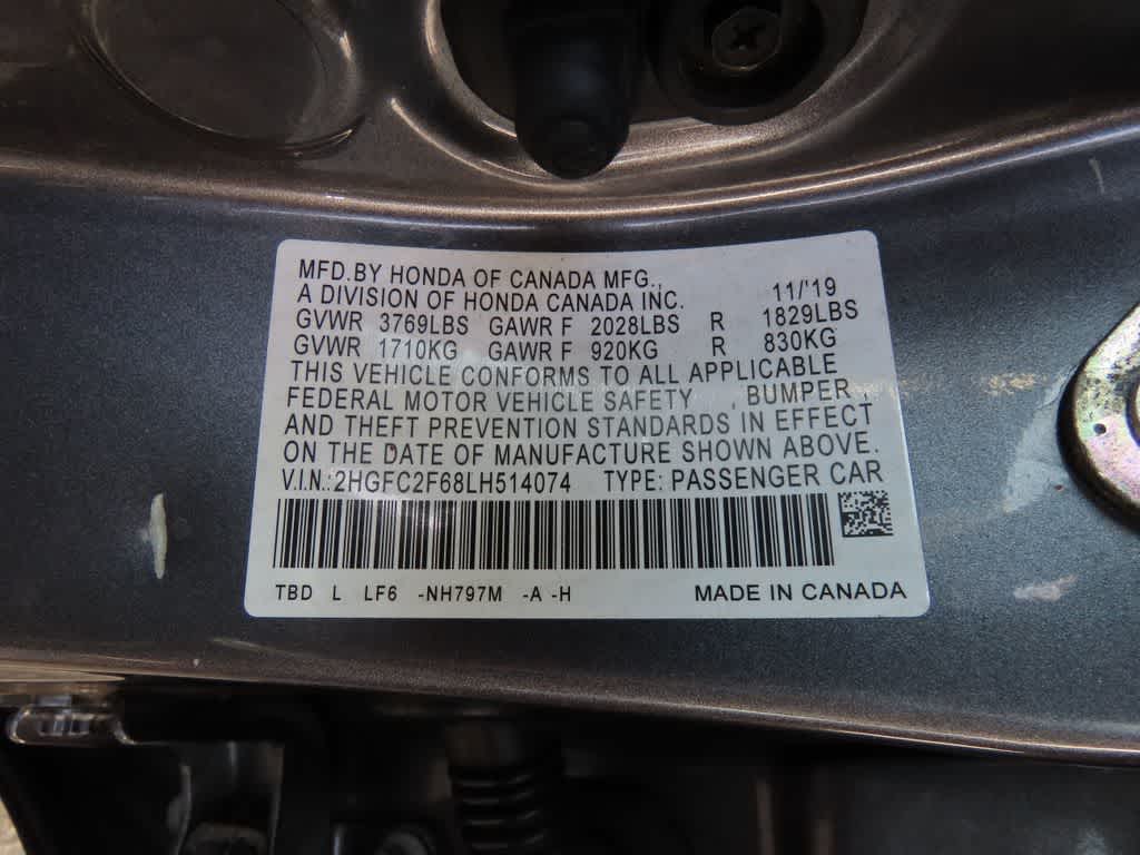 2020 Honda Civic Sedan LX