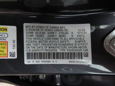 2024 Honda Civic EX